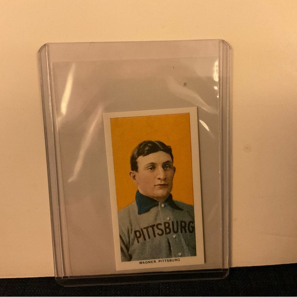 Honus Wagner Remake Card Perfect Condition